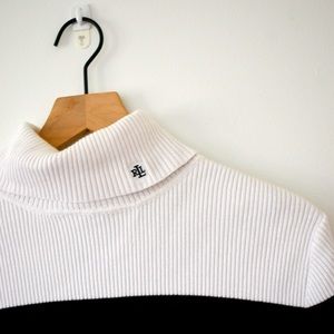Ralph Lauren Striped Turtleneck Sweater